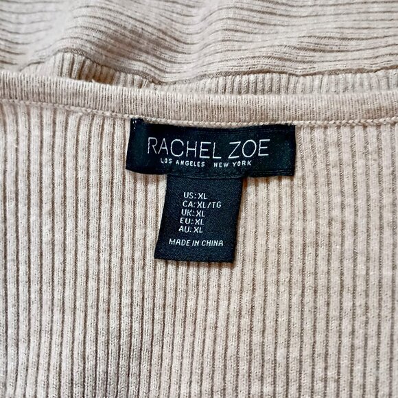 NWOT! RACHEL ZOE SWEATER KNIT FITTED DRESS - Picture 2 of 5